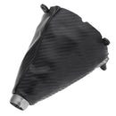 Manual Gear Shift Knob Cover PU Leather Black Stitched For Honda Civic Si 2006-2012
