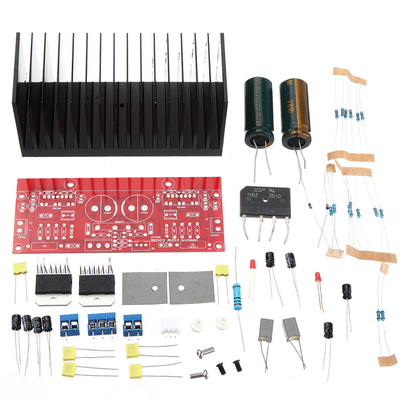 WM-029D Dual AC12-32V 2.0 Channel TDA7293 100+100W HIFI Stereo Audio Amplifier Board DIY Kit