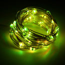 USB Powered 5.3M 50LEDs RGB 8 Modes Silver Wire Fairy String Light+Remote Control for Christmas