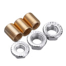 Universal 5/6 Speed Aluminium Gear Shift Knob With 8/10/12mm Adapters