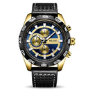 MEGIR 2096 Luxury Sports Style Chronograph Waterproof Multifunction Quartz Watch Men Wrist Watch