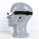 3.8X Bracket TV Reading Glasses Magnifier Loupe Goggles Headband Magnifying Glass with Phone Holder Glasses Case