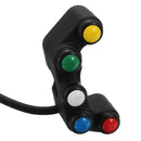 Motorcycle ATV Handlebar Switch Assembly 5 button Array Universal