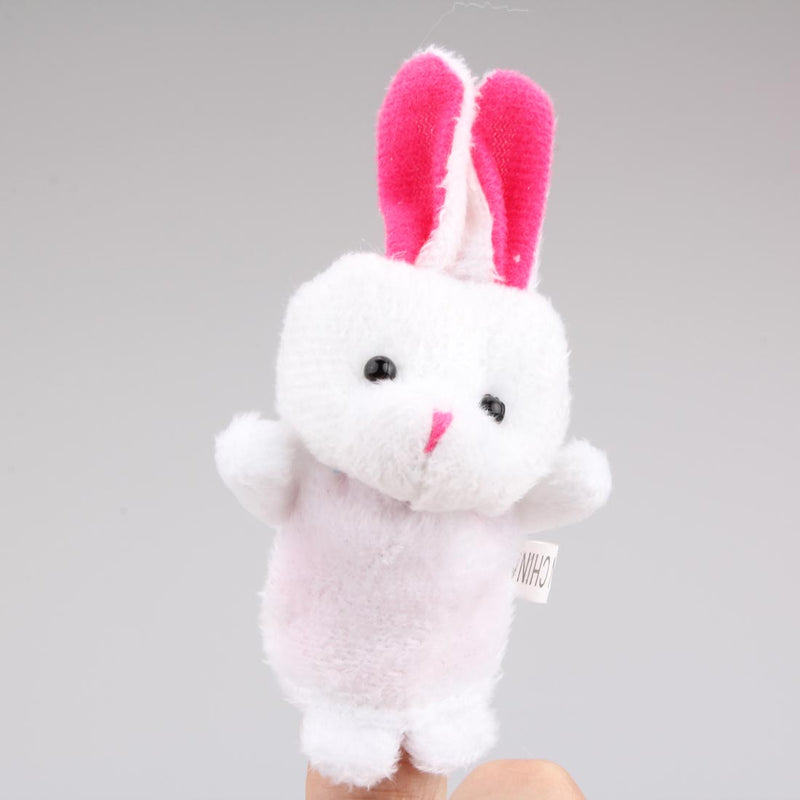 10Pcs Plush Animal Finger Puppet Set Play Learn Story Toys Kids Baby Early Educational Dolls Gift