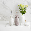 Jordan&Judy Creative One-hand Press Soap Dispenser Facial Cleanser Shower Gel Dispensing Bottle Shampoo Lotion Separate Dispenser