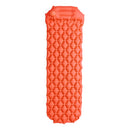 190x56cm Outdoor Portable Pressed Inflatable Air Mattresses Camping Sleeping Mat Single Pad With Pillow