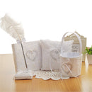 4Pcs/Set Square Ring Pillow Rhinestone Diamond For Wedding Party Decorations