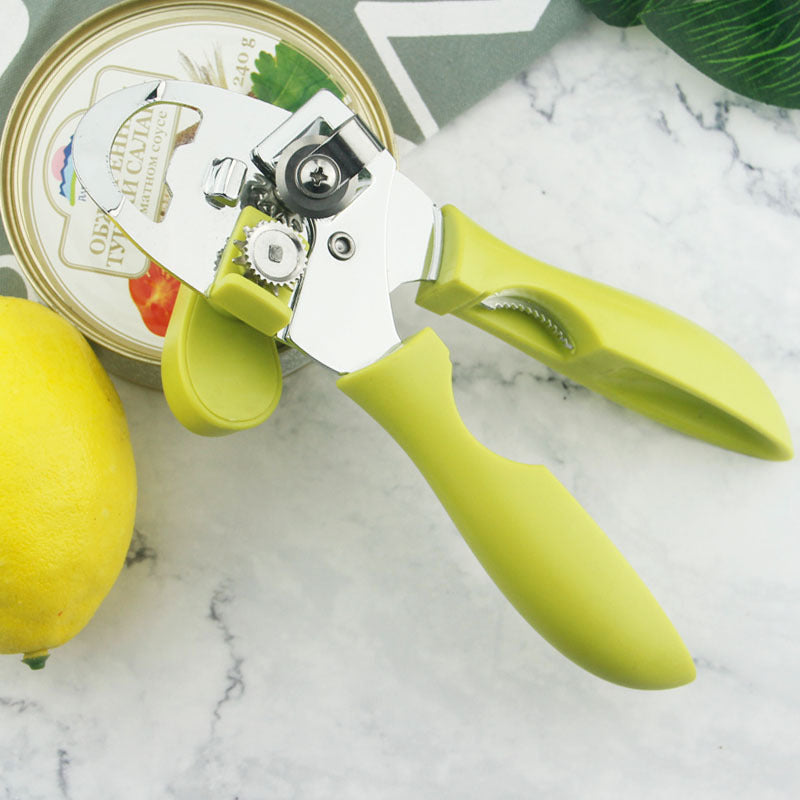 Can Opener For Opening Jar Can Bottle Wine Kitchen Practical Multi Purpose All Size in One Tool