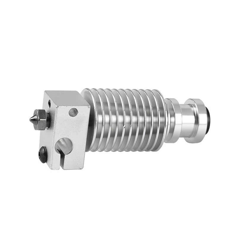 Upgraded Extruder Hotend HeatSink Kit PT100 V6 Heating Block For 1.75mm Prusa i3 3D Printer