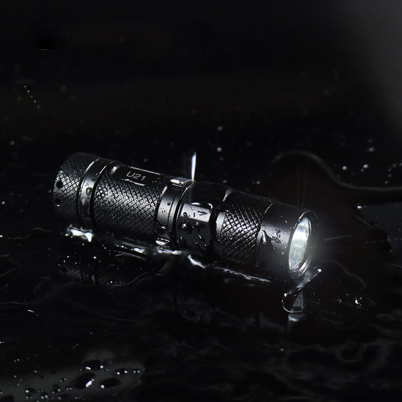 LightFe U21 XP-G2 S2 300LM 6Group 7Modes Dimming USB Rechargeable Magnetic Tail EDC LED Flashlight