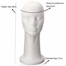 Styrofoam Foam Head Cap Hat Display Model Manikin Mannequin Wig Hair Glasses Holder