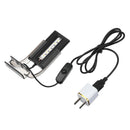 1.5W 8cm Adjustable 2835 LED Aquarium Fish Tank Super Slim Light Lamp Black
