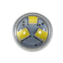 Pair 1156 BA15S 21SMD LED Car Brake Lights Tail Bulb Stop Lamp White/Yellow 12W DC 12V