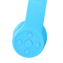 Wireless bluetooth Kids Childs Headphone Soft Foldable Portable Stereo Music Headset with Mic