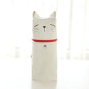 Kawaii Emoticon Printing Cute Cat Pencil Box Big Capacity Pencil Case
