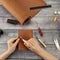 Leather Craft Tools Kit Hand Sewing Stitching Punch Carving Saddle Rivets Tool