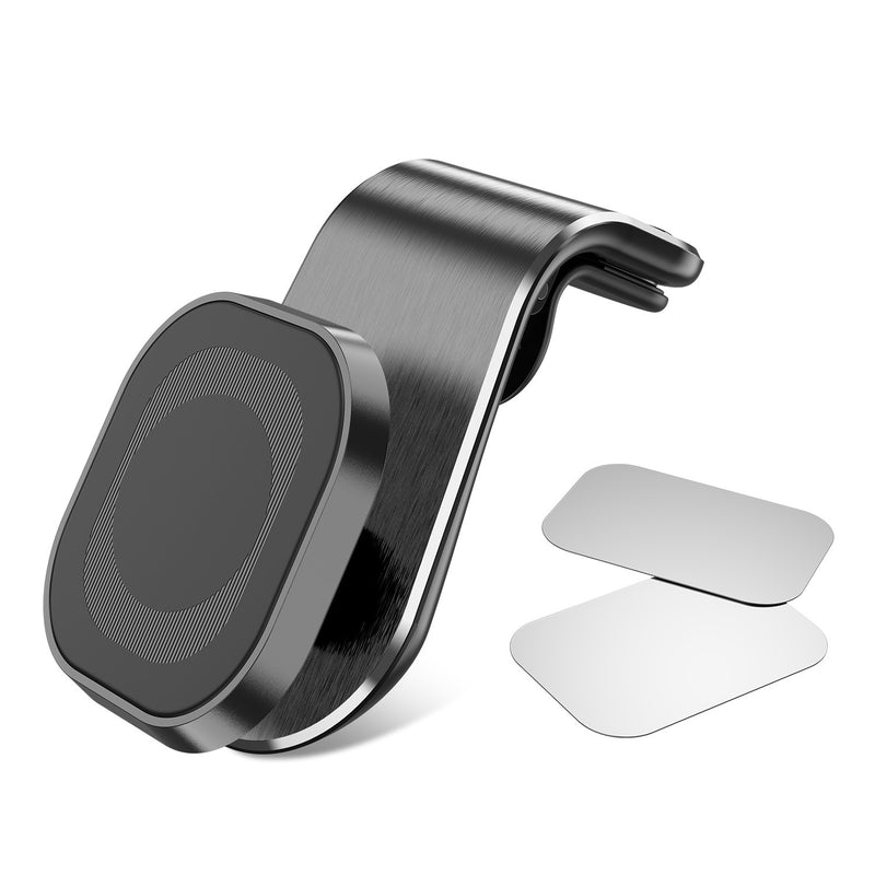 USLION Magnetic Adsorption Air Vent Car Phone Holder Car Mount 360 Rotation for 3.5-7.0 Inch Smart Phone for iPhone 11 for Samsung Note 10 Xiaomi Mi 9