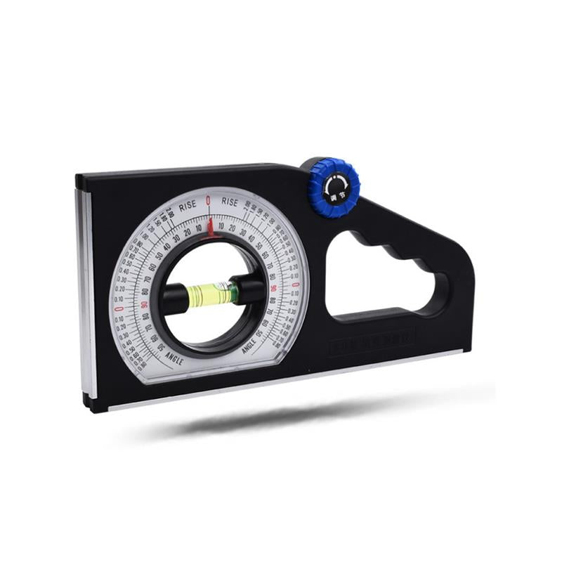 Multifunctional Meter Slope Gradient Instrument Inclinometer Angle Feet Foot Slope Measuring Ruler Magnetic Angle Finder Slope Horizontal Vertical Angle Bevel Protractor Declinometer