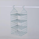 Bedroom Wardrobe Organizer Underwear Bra Clothes Pants Tie Storage Rack Cupboard Closet Hanging Basket Hooks Shelf Bag