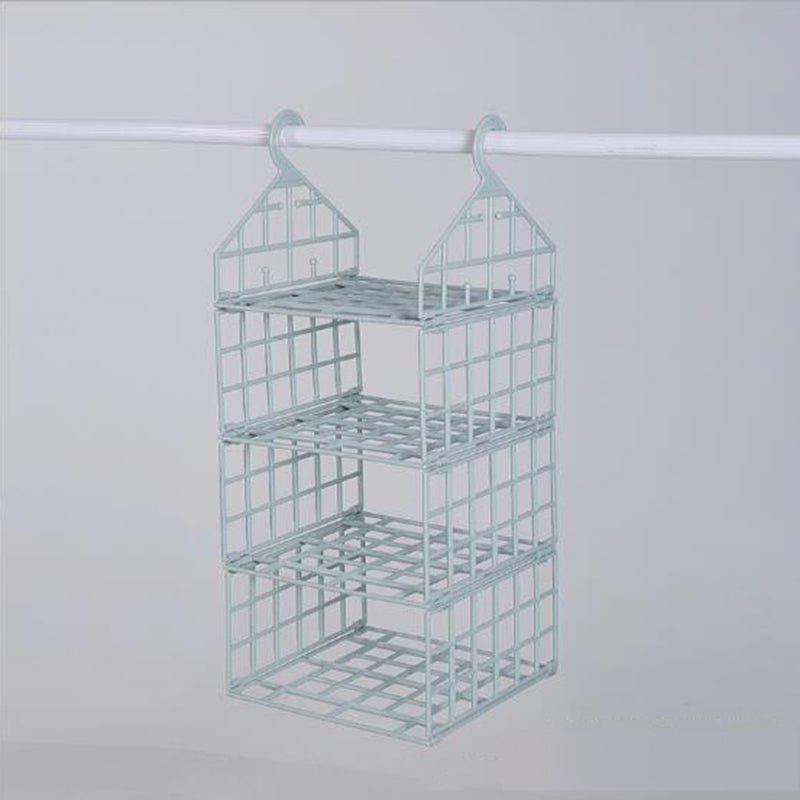 Bedroom Wardrobe Organizer Underwear Bra Clothes Pants Tie Storage Rack Cupboard Closet Hanging Basket Hooks Shelf Bag