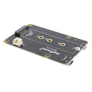 X870 NVME M.2 2280/2260/2242/2230 SATA SSD NAS Expansion Board with USB 3.0 Jumper for Raspberry Pi / Rock64