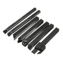 Machifit 7pcs 10mm Shank Lathe Turning Tool Holder Boring Bar With Carbide Inserts