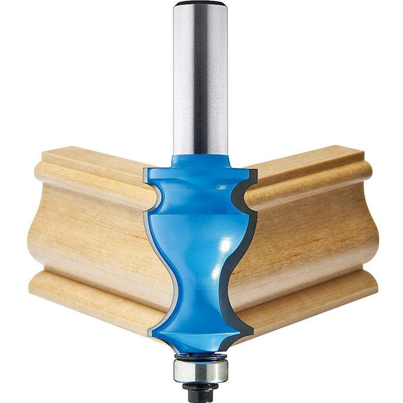 8mm Shank Architectural Cemented Carbide Molding Router Bit Trimming Wood Milling Cutter For Woodwork Cutter Power Tools