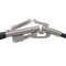 ZANLURE 2.1m 2.4m Stainless Steel Automatic Fishing Rod Sea River Lake Pool Telescopic Fishing Pole