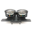 Motorcycle Tail Brake Light Indicator Rear Lamp with Bracket Mount Holder