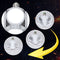 AC85-265V E27 30W 5730 SMD Five-leaves Foldable Football Shape UFO 120 LED Light Bulb