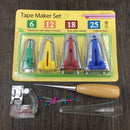 Multifunction  Waterproof Tape Maker Binding Tool Sewing Machine Set Quilting Hemming Sewing Tools