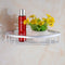 Aluminium Wall Mounted Bathroom Corner Shower Caddies Storage Shelf Rack Holder