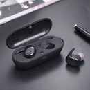 [True Wireless] Mini TWS Dual bluetooth Earphones Waterproof Stereo Headphones with Charging Box