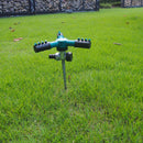 Lawn Sprinkler Nozzle Automatic 360 Rotating Garden Water Spray-head Zinc Alloy