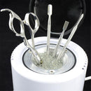 Clear Glass Sterilizer Beads Glass Balls Nail Sterilizer Decanter Cleaner Beads High Temperature Metal Disinfection Tool