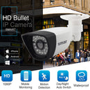 Smar H.264 POE IP Camera Outdoor 1080P 2MP Security Camera 24 Hours Video ONVIF 48V 12V Optional