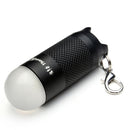 New ThorFire KL02 Pocket Rotate Switch LED Mini Keychain Flashlight CR123A