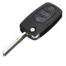 3 PCS Black Buttons Car Remote Key Fob with Battery For Audi A2 A3 A4 A6 A8 TT