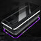Bakeey 360 Magnetic Adsorption Upgraded Version Tempered Glass & Metal Flip Protective Case for Xiaomi Mi MIX 3