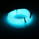 3M EL Led Flexible Soft Tube Wire Neon Glow Car Rope Strip Light Xmas Decor DC 12V