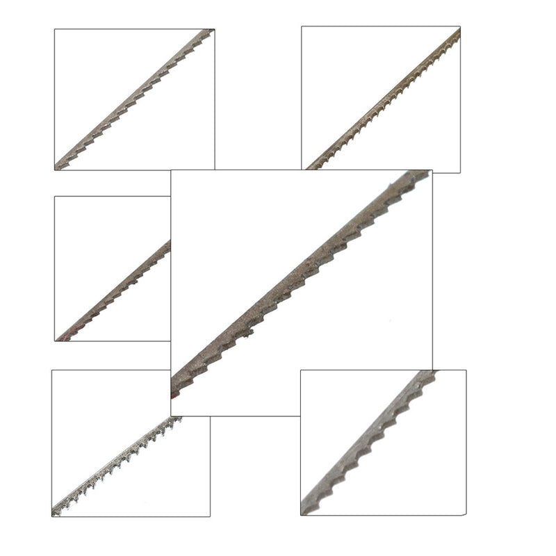 12pcs Saw Blade Hacksaw blade Woodworking Cutting Saw Blade for Adjustable Jewlery Saw Frame