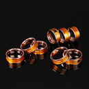 Rose Gold NTAG213 NFC Tag Finger Ring Multifunctional Intelligent Ring Titanium Steel Smart Wear Finger Digital Rings for Men Women