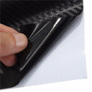 3D Carbon Fiber Vinyl Car Wrap Sheet Roll Film Sticker Decal DIY 100"x12" Black
