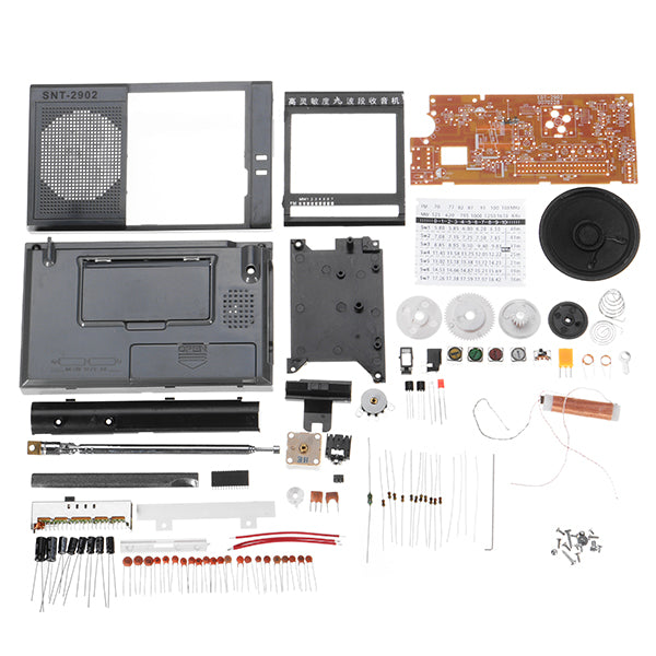 DIY EDT-2902 Multiband Radio Kit Electronic Production Training Kit