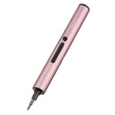 Yunzhong 3 Speed Cordless Electric Screwdriver Lithium Battery Rechargeable Dual Use Electric Repair Tool W/ 21 Bits