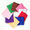 9pcs 9 Color Microfiber Soft Absorbent Wash Towels Car Auto Care Screen Window Cleaning Cloth