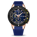 MEGIR 2095 Fashion Men Watch Chronograph Waterproof Luminous Display Sport Quartz Watch