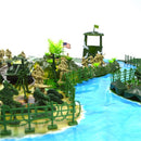 90pcs DIY Military Model Playset Plastic Toys Soldier Army Men Figures & Accessories