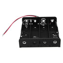 New Version DC 14.8V 4 Slot 4 Series 18650 Battery Holder Box Case With 2 Leads And Spring