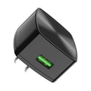 HOCO C70 US QC 3.0 Charger Power Adapter With Type C Cable for Tablet Smartphone